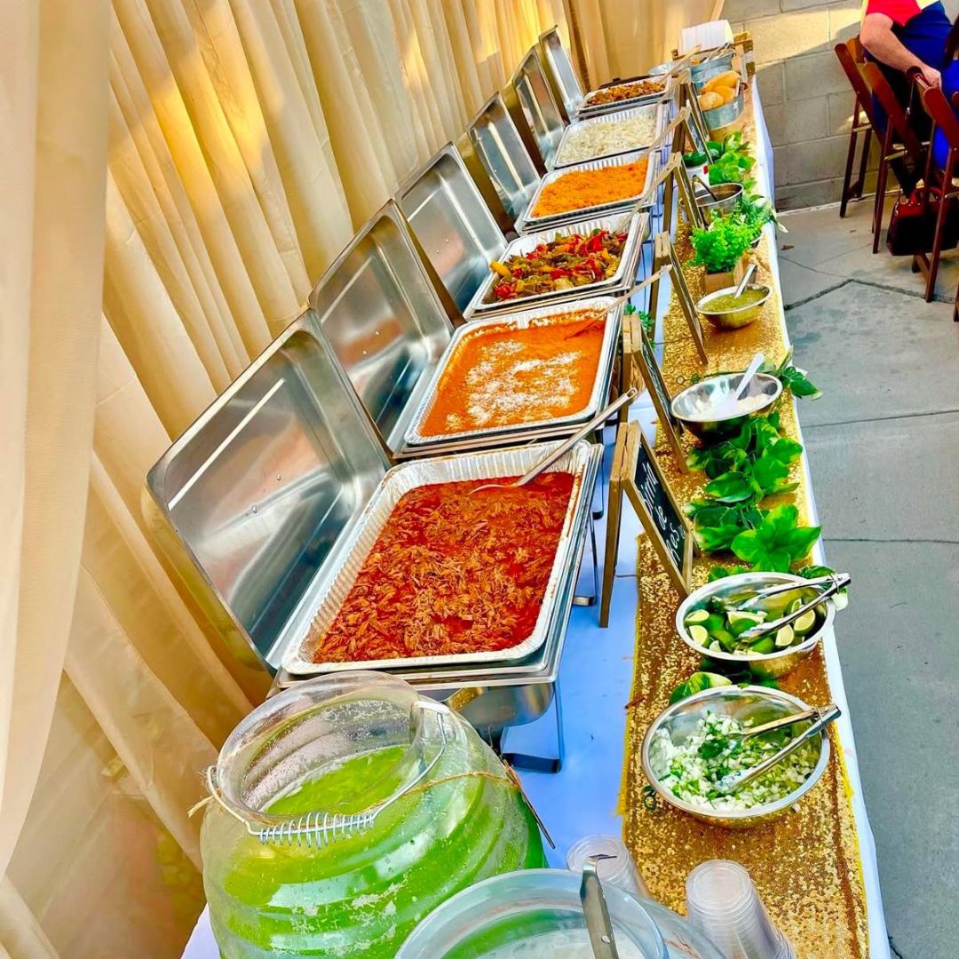 Guisados para eventos, variedad de recetas caseras
